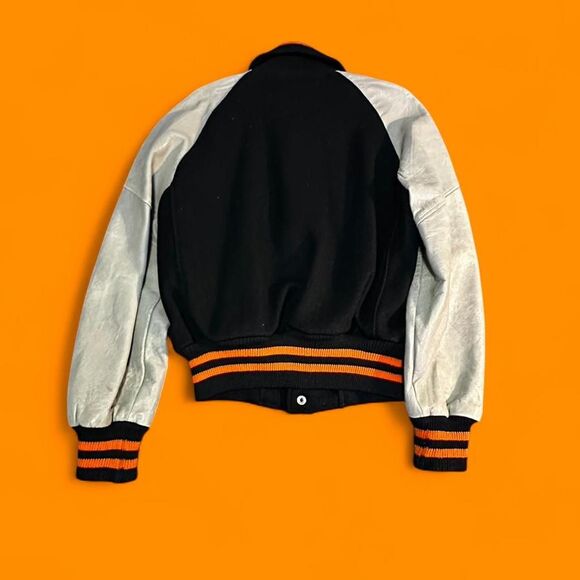 (1960s-70s) Vintage J Club Jamestown Varsity Jacket – Wool & Leather – Size M - Picture 2 of 5